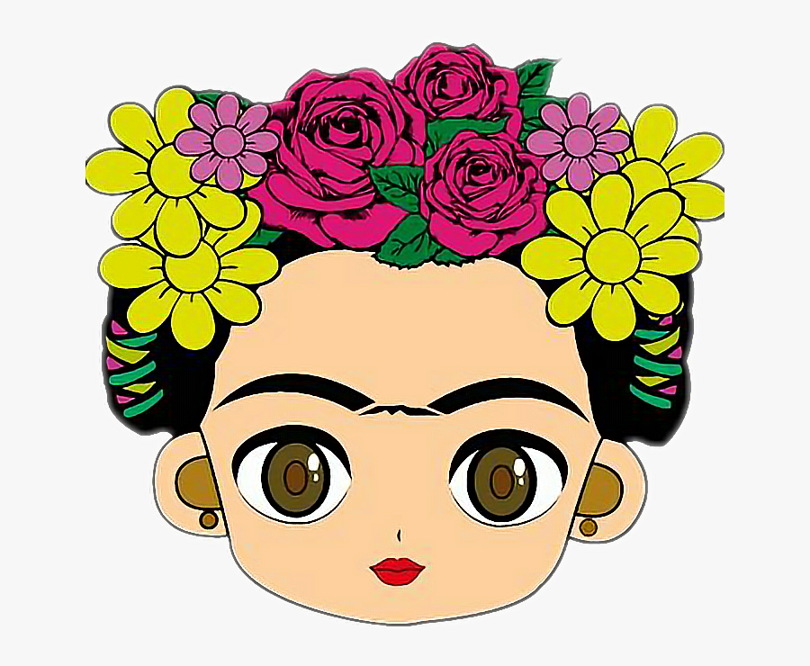 #fridakahlo - Frida Kahlo Cartoon Face , Free Transparent Clipart ...