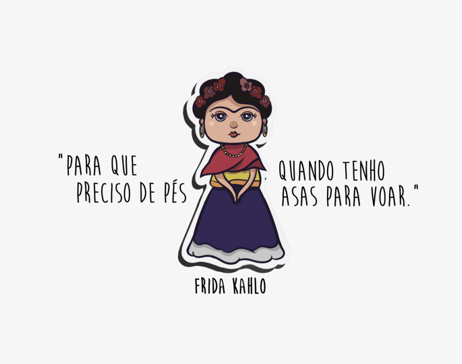 Transparent Frida Kahlo Clipart - Cartoon, Transparent Clipart