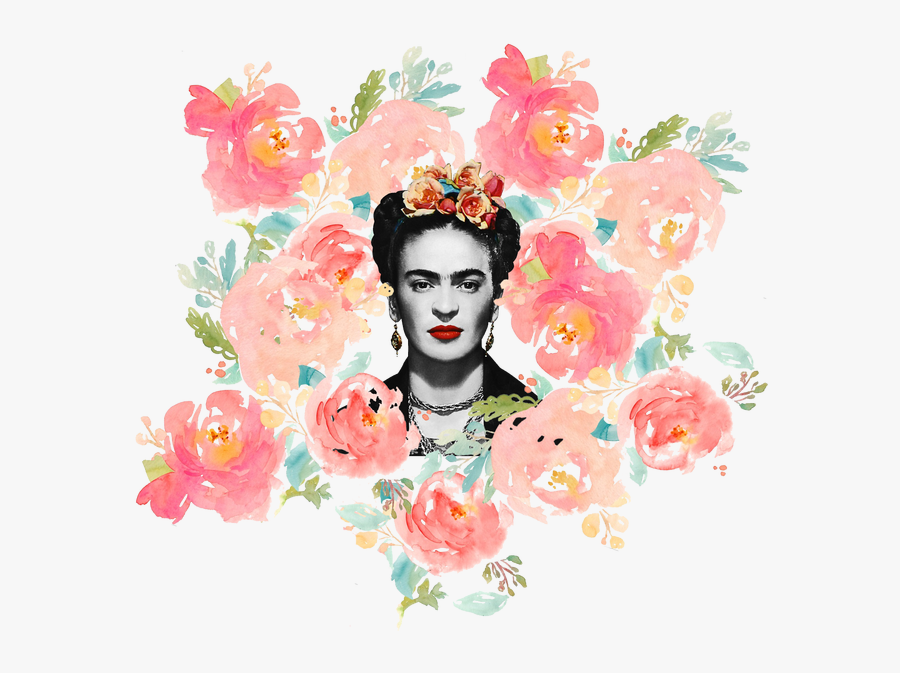 Garden Roses - Frida Kahlo Vector Png, Transparent Clipart