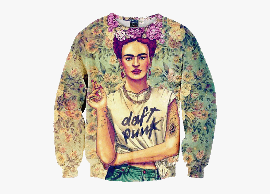 Transparent Frida Kahlo Png - Frida Kahlo Style Drawing, Transparent Clipart