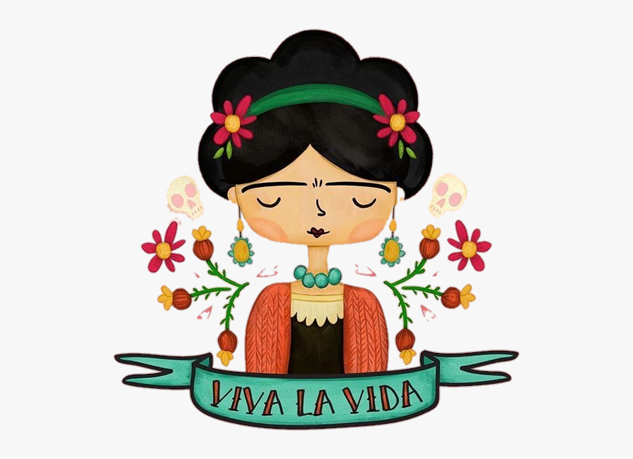 #vivelavida #fridakahlo #fridaart #fridakahloinspired - Viva La Vida Frida Kahlo Png, Transparent Clipart