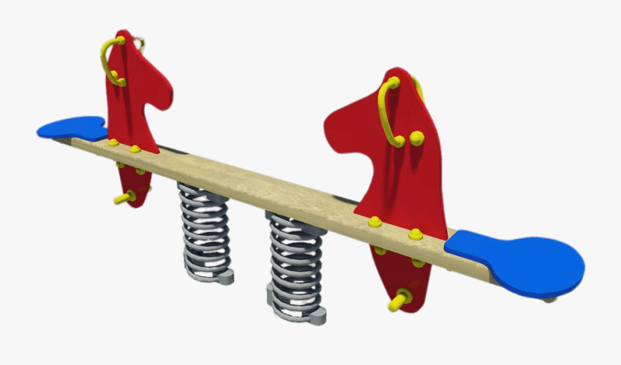 Seahorse Seesaw - Transparent Seesaw Png, Transparent Clipart