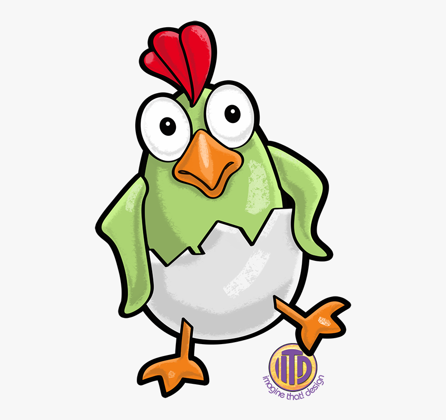 Cute Baby Rooster Character From Rooster Race, A Game - Adã©lie Penguin, Transparent Clipart