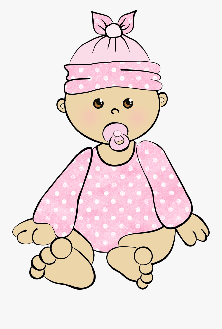 Clipart Baby Girl, Transparent Clipart