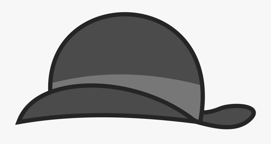 Which Hat Vector - Cartoon Bowler Hat Transparent, Transparent Clipart