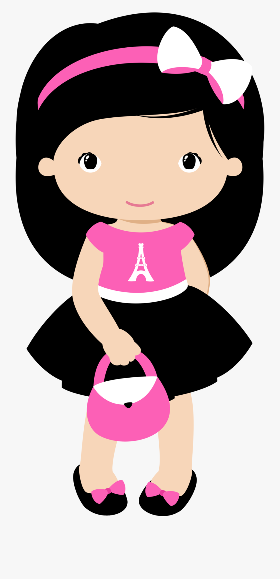 Boneca Cute Png, Transparent Clipart