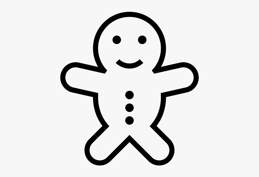 Gingerbread Man Rubber Stamp"
 Class="lazyload Lazyload, Transparent Clipart