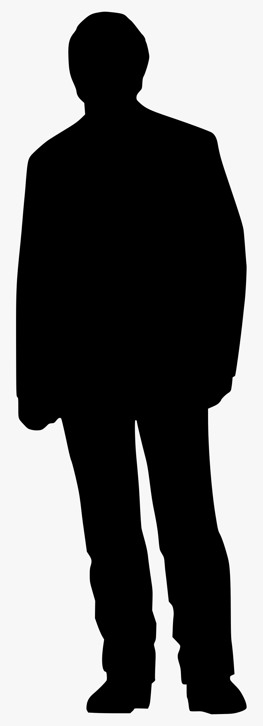 Silhouette Man Head At Getdrawings - Silhouettes Man, Transparent Clipart