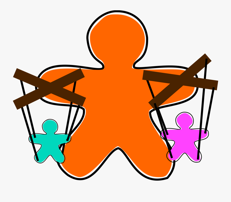 Clipart - Gingerbread Puppeteer - Clip Art, Transparent Clipart