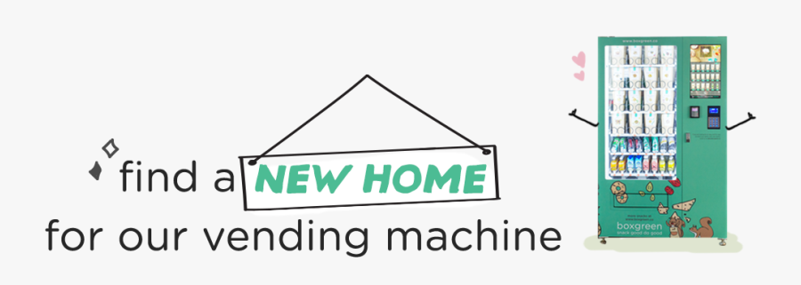 Web Finding A New Home Vending Machine - Sign, Transparent Clipart