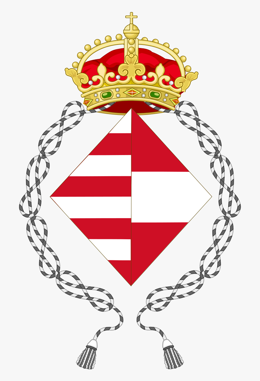 Coat Of Arms Of Mary Of Austria As Dowager Queen Of - Emblem, Transparent Clipart