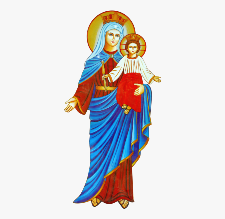 Doa Rosario Bulan Maria Pictures Png Images - St Mary Church Logo, Transparent Clipart