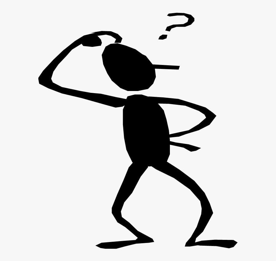 Transparent Physical Therapist Clipart - Stick Figure Question Mark, Transparent Clipart