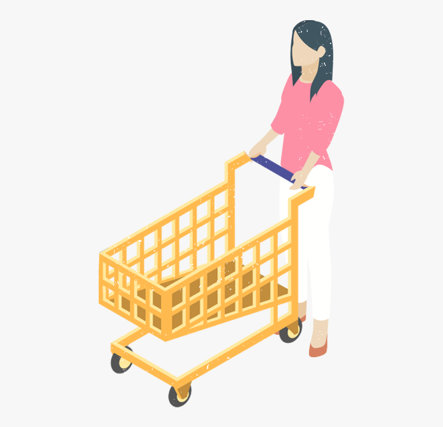 Girl With Cart Clipart Png Image Free Download Searchpng, Transparent Clipart