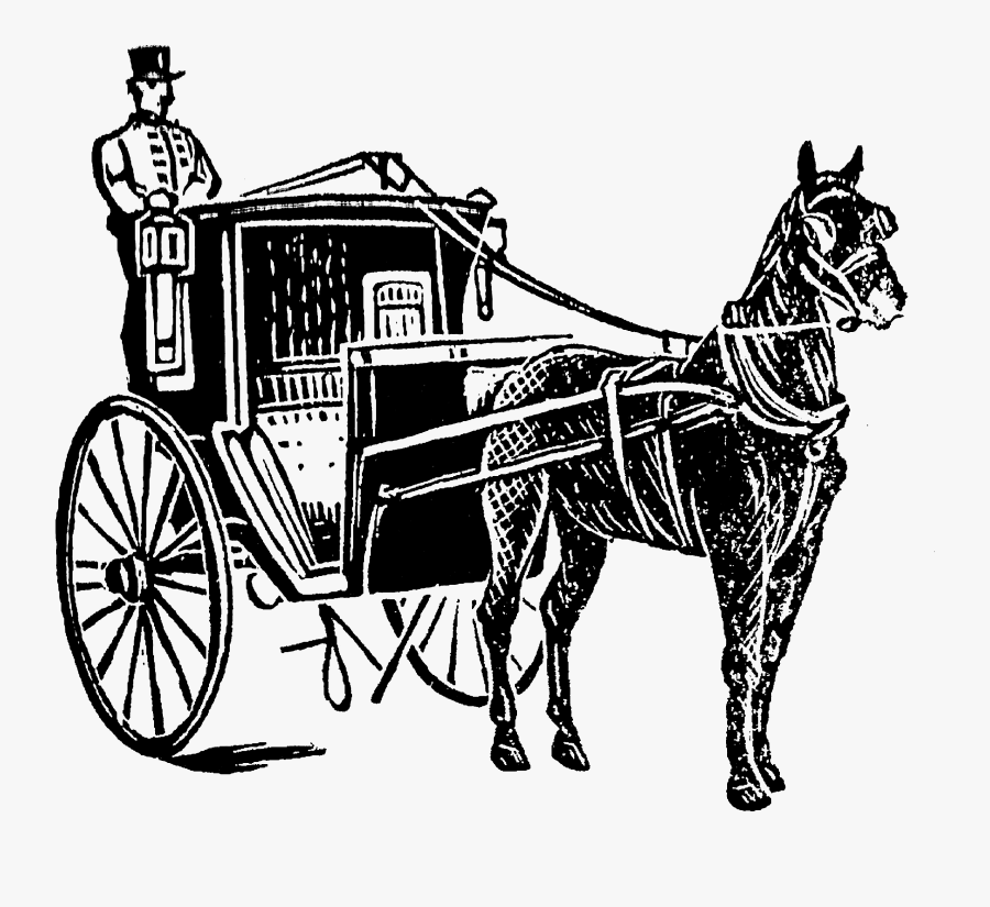 Cart Clipart Tonga - Horse And Buggy, Transparent Clipart