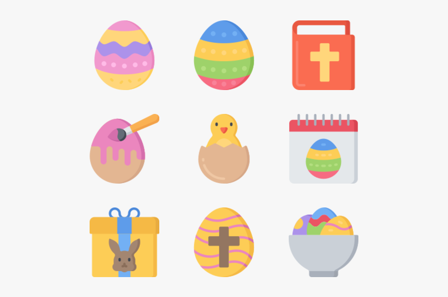 Easter - Easter Icons, Transparent Clipart