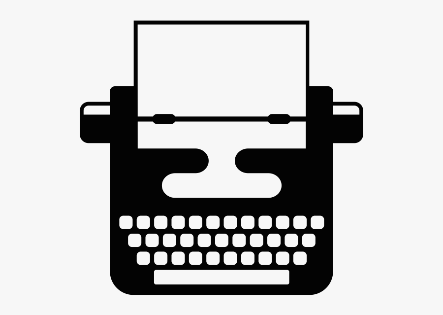 Typewriter Icon Transparent Background, Transparent Clipart