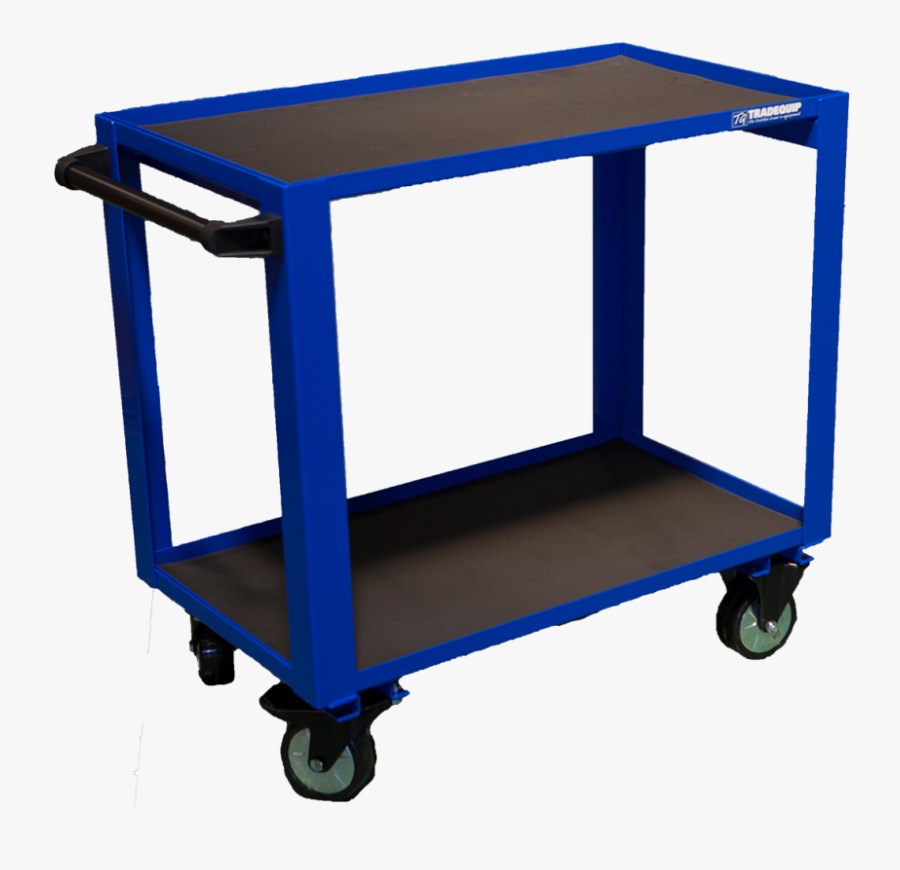 Tradequip Work Trolley 2 Tier - Rolling Cart Clip Art, Transparent Clipart