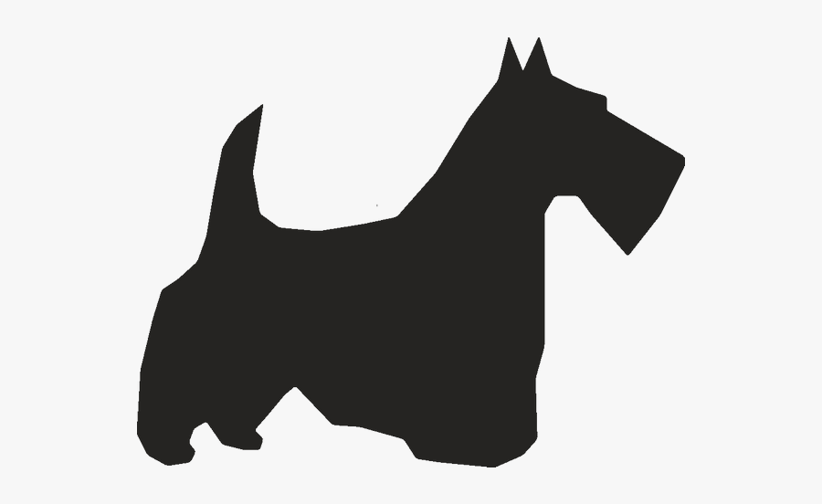 Scottish Terrier American Pit Bull Terrier Boston Terrier - Scottish Terrier Silhouette, Transparent Clipart