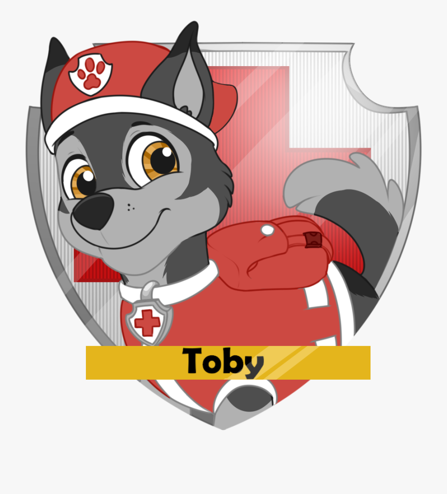 Toby Badge - Cartoon, Transparent Clipart