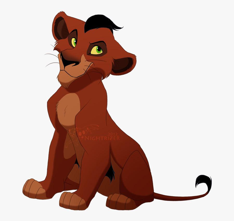 Lk, A Young Lion Cub, - Lion King Taka Cub, Transparent Clipart