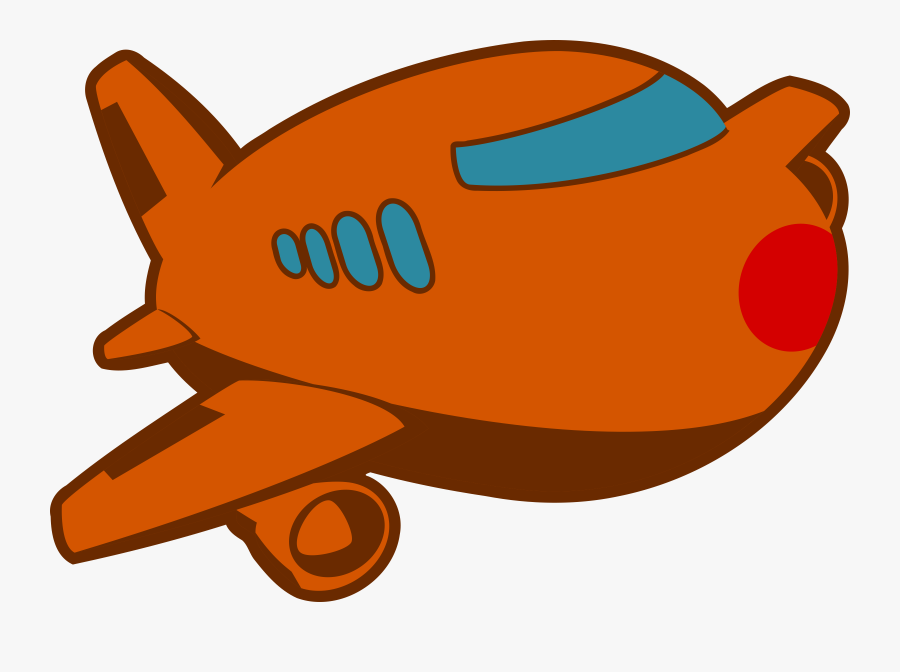 Airplane Clipart Super Cub - Cartoon Jet, Transparent Clipart