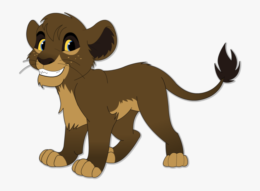Lion Cub Blake By Blakem15192 - Cartoon Lion Cub Png, Transparent Clipart