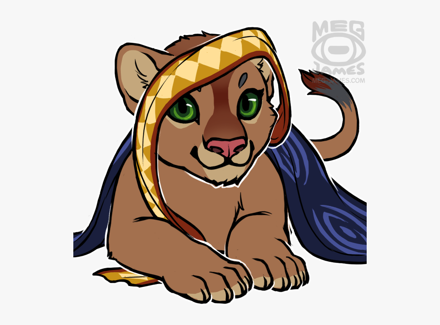 Auxlion Cub - Cartoon - Cartoon, Transparent Clipart