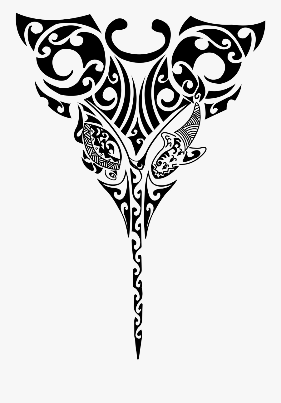 Transparent Polynesian Tattoo Clipart - Maori Tattoos No Background, Transparent Clipart