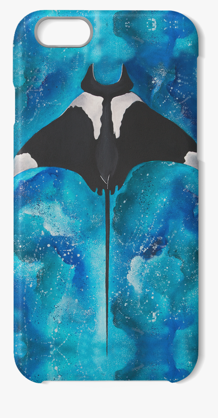 Pre-order "manta Ray - Manta Ray Phone Case, Transparent Clipart