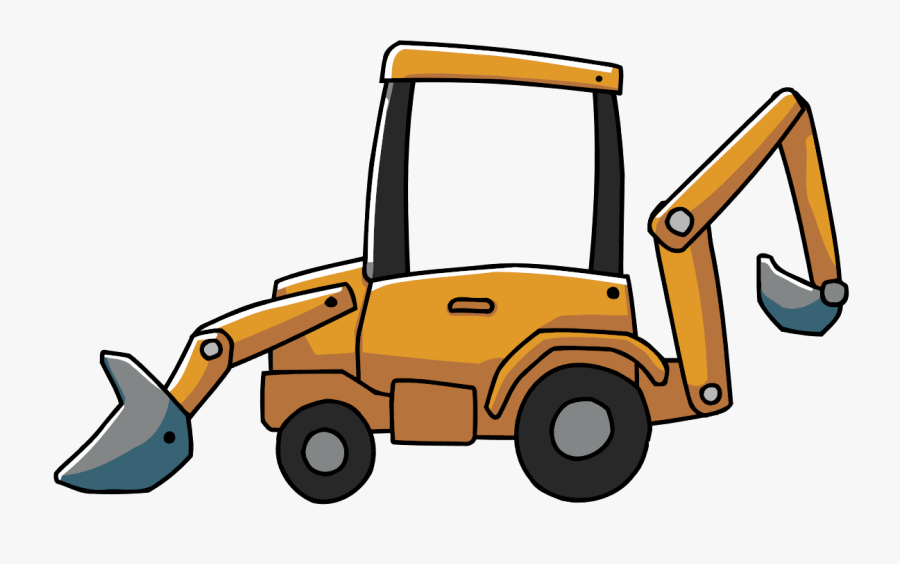 Jpg Library Download Huge - Clipart Backhoe Png, Transparent Clipart