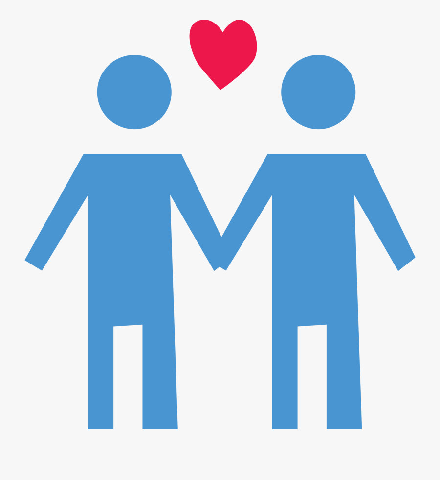 Gay Couple - Gay Couple Clipart, Transparent Clipart