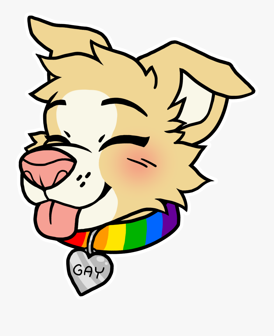 Pupper Pride Gay - Cute Lgbt Pride Art, Transparent Clipart