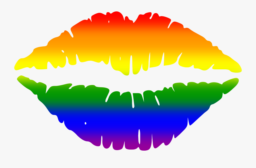 Mouth Gay Lips Free Picture - Pink Lips Clipart, Transparent Clipart