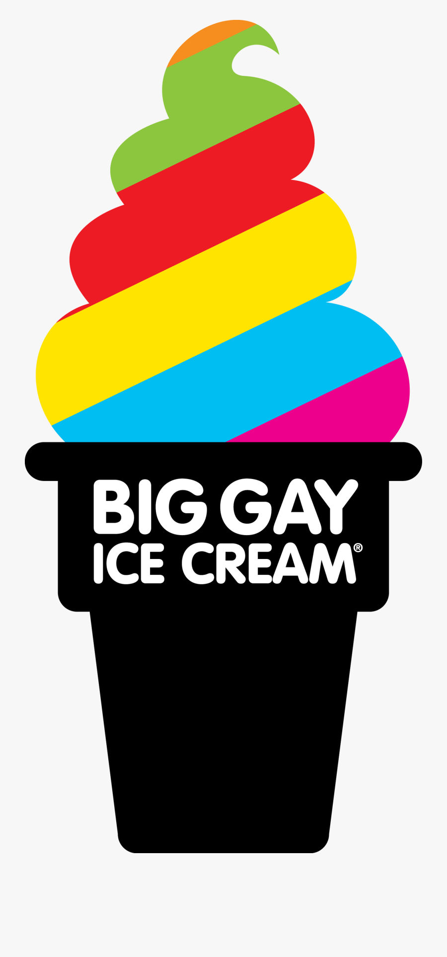 Big Gay Ice Cream Transparent, Transparent Clipart
