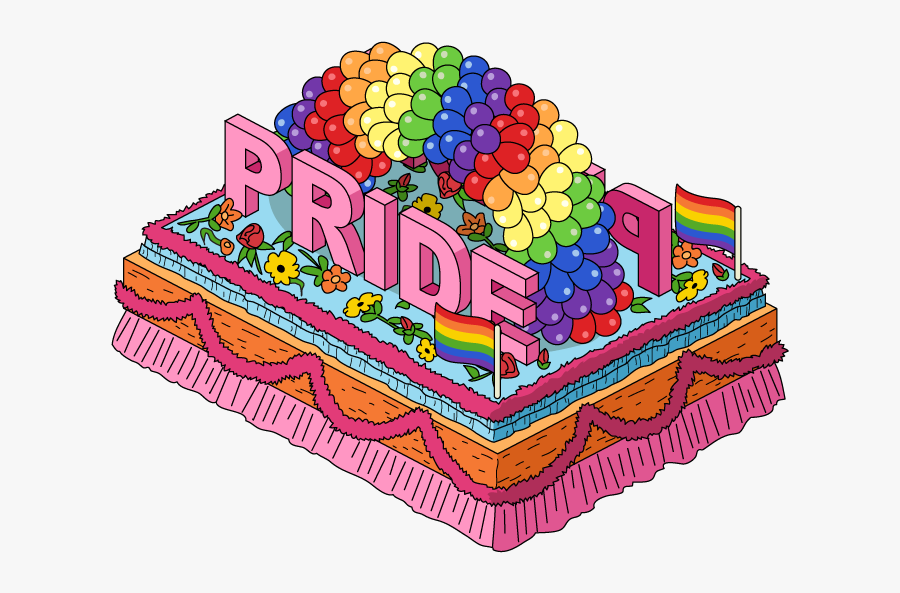 Gay Pride Png - Dessert, Transparent Clipart