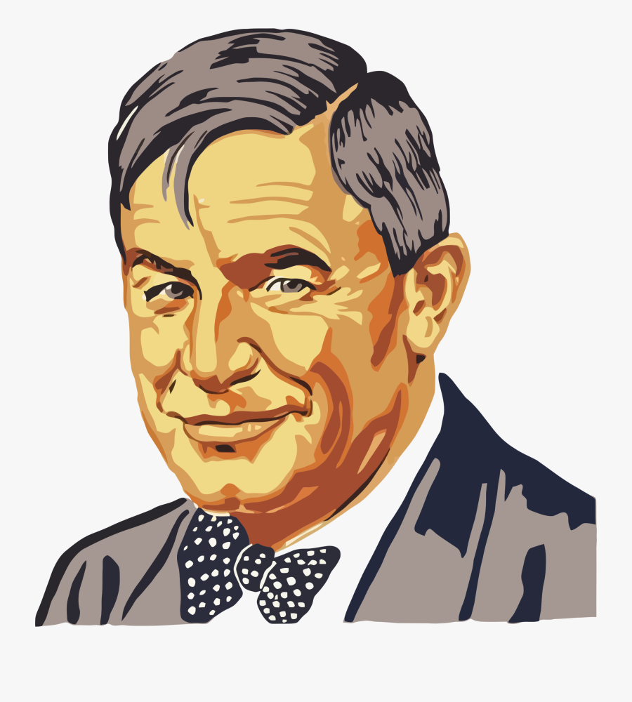 Image Royalty Free Stock Vintage Will Rogers Portrait - Will Rogers, Transparent Clipart