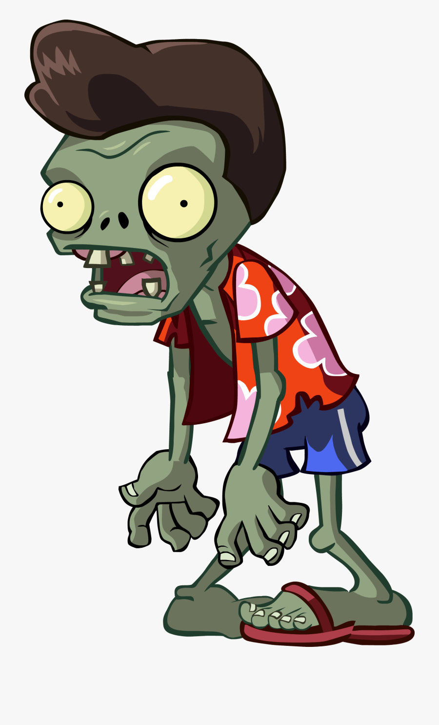 Thumb Image - Plants Vs Zombies 2 Characters Zombies, Transparent Clipart