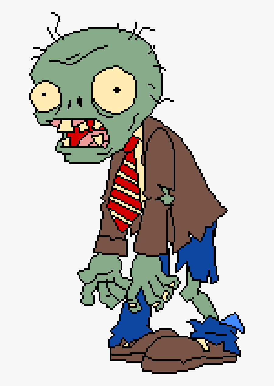 Few Color Zombie - Plants Vs Zombies 2 Zombie, Transparent Clipart