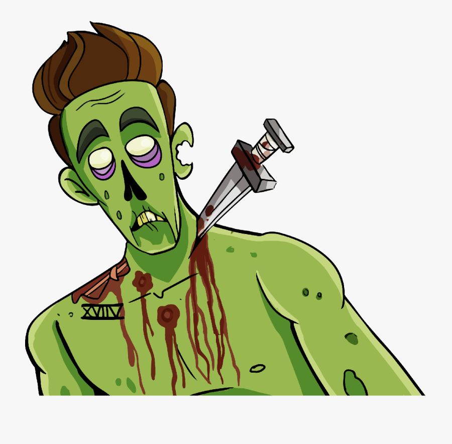 Zombie Png Image - Zombie With No Background Cartoon, Transparent Clipart