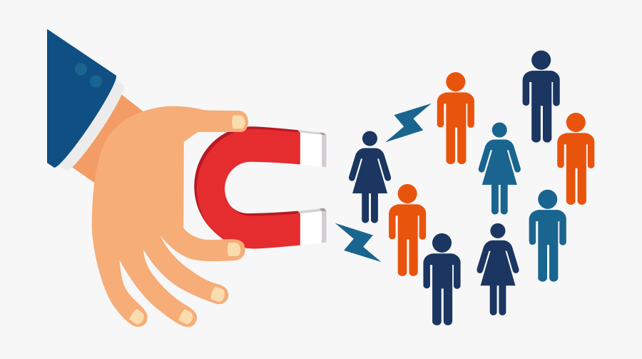 Magnet Attracting People Png - Magnet People Png, Transparent Clipart