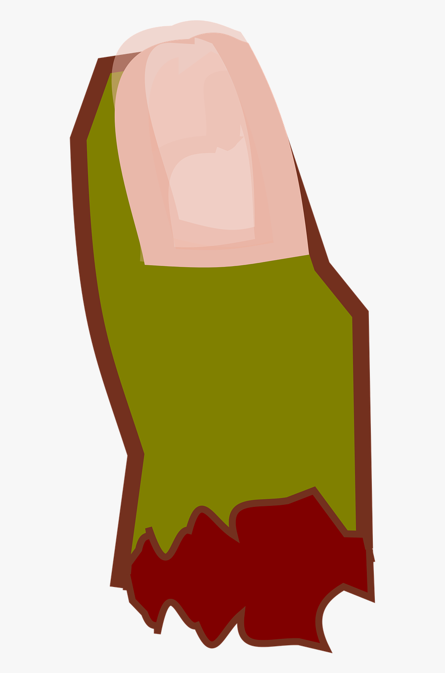 Finger Cut Png, Transparent Clipart