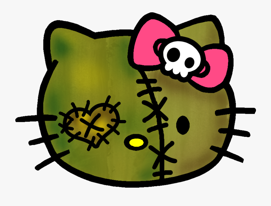 transparent hello kitty png images  zombie hello kitty