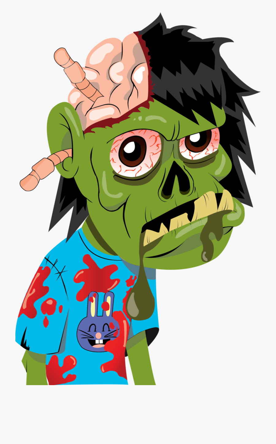 Zombie Vector Png, Transparent Clipart