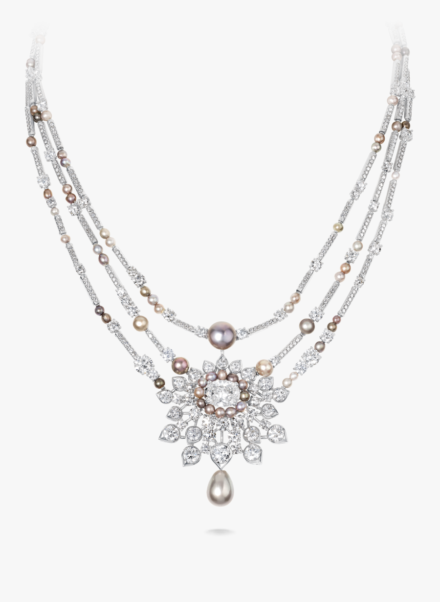 Diamond Necklace Png, Transparent Clipart