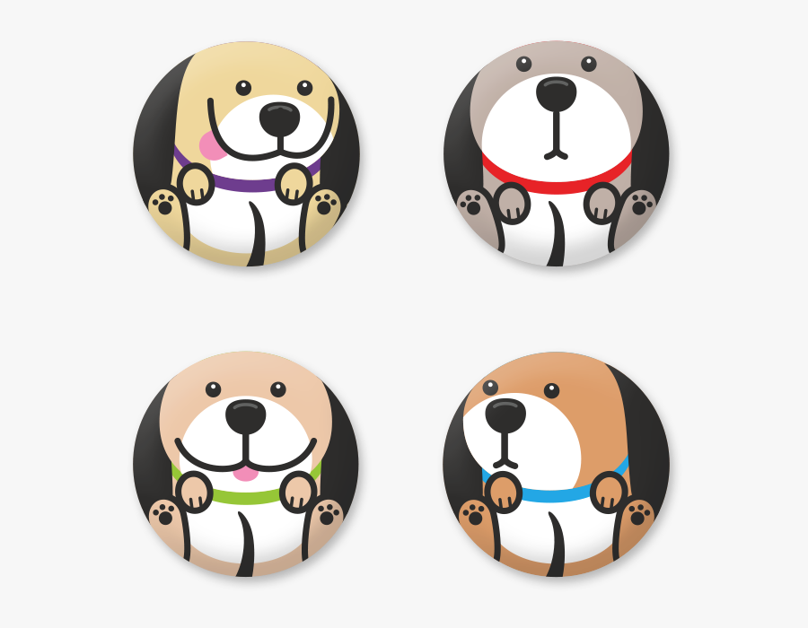 Dog Magnet - Cartoon, Transparent Clipart