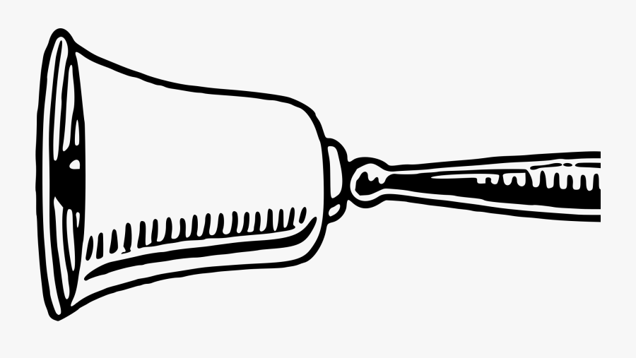 Bellclip Art Black And White, Transparent Clipart