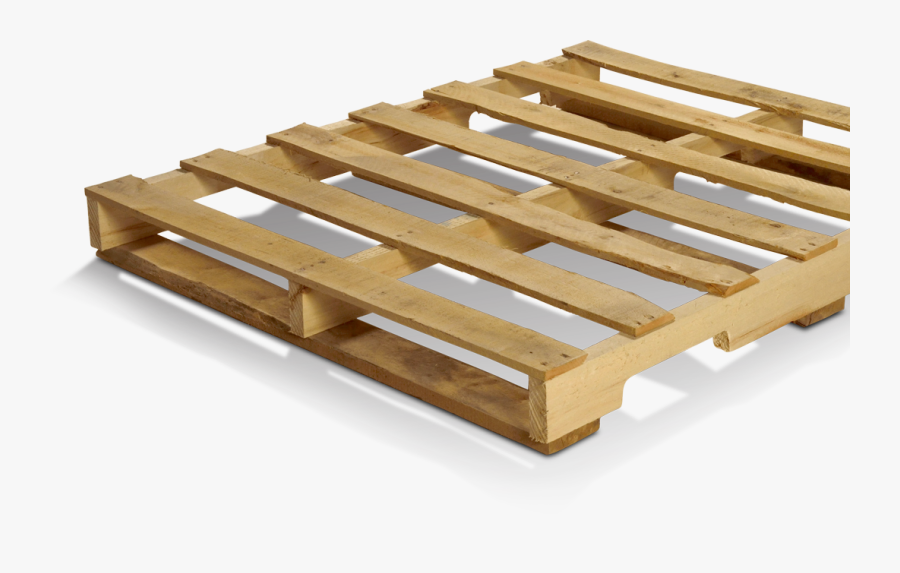 Transparent Pallet Clipart - 2 Way Stringer Pallet, Transparent Clipart
