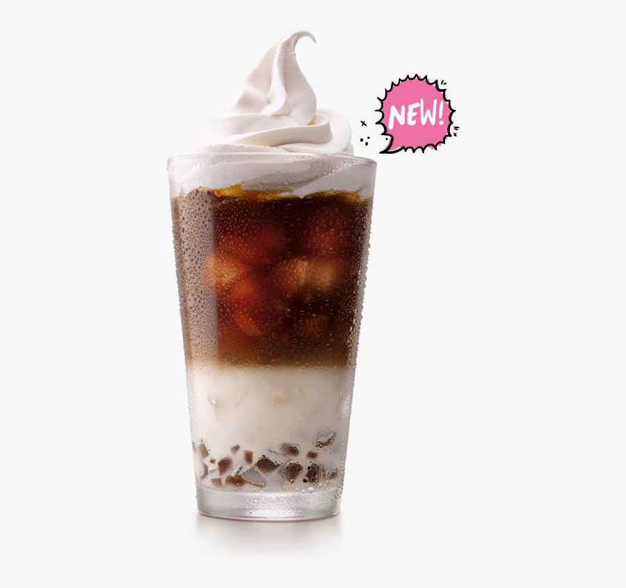 Clipart Coffee Iced Coffee - Ice Coffee Jelly Float, Transparent Clipart