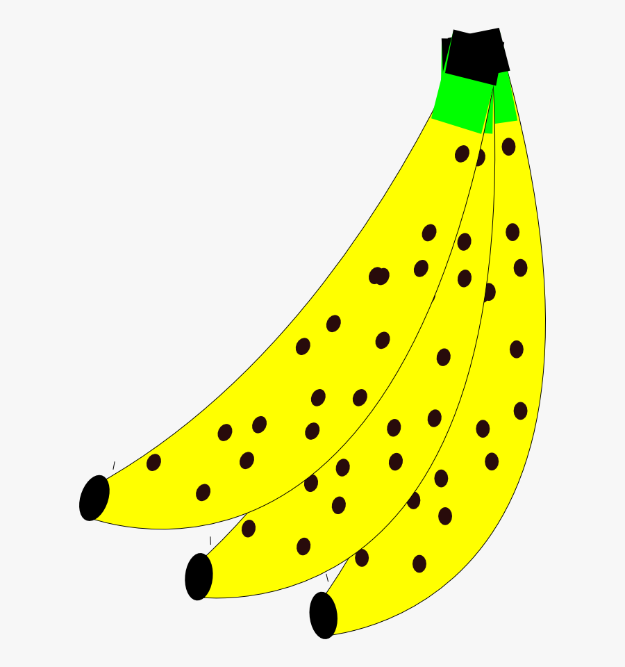 Saba Banana, Transparent Clipart